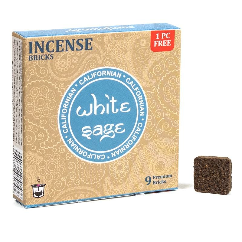 aromafume white sage wierookblokjes