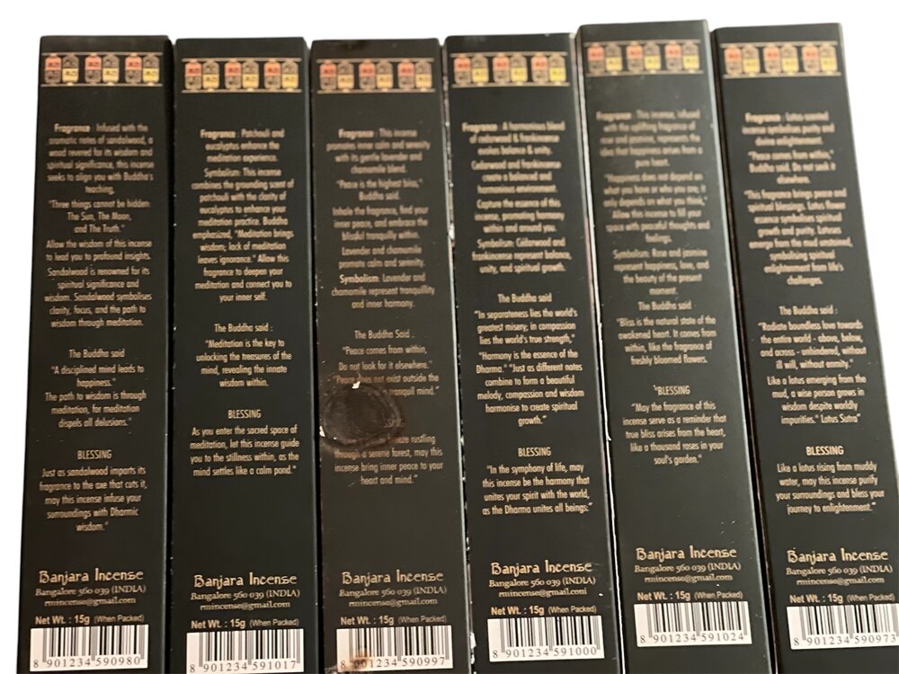 Banjara boeddha wierook cadeau set 