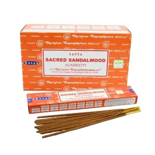 satya sacred sandelwood wierook