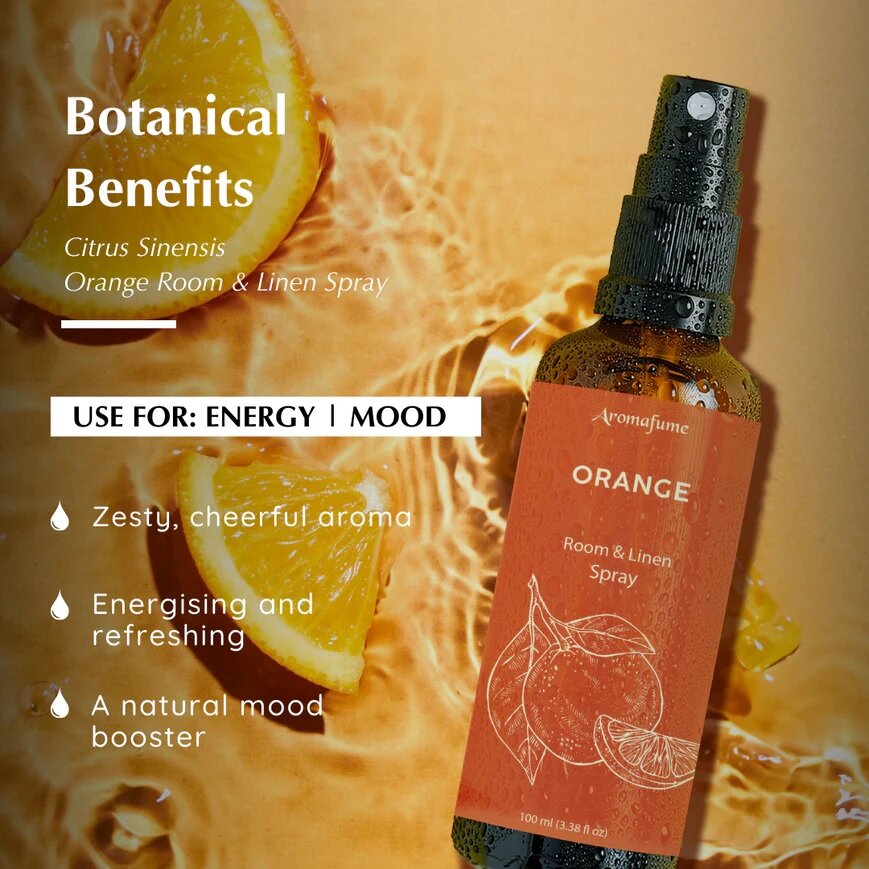 Aromafume sinaasappel spray 