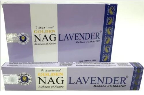 golden nag lavendel wierook