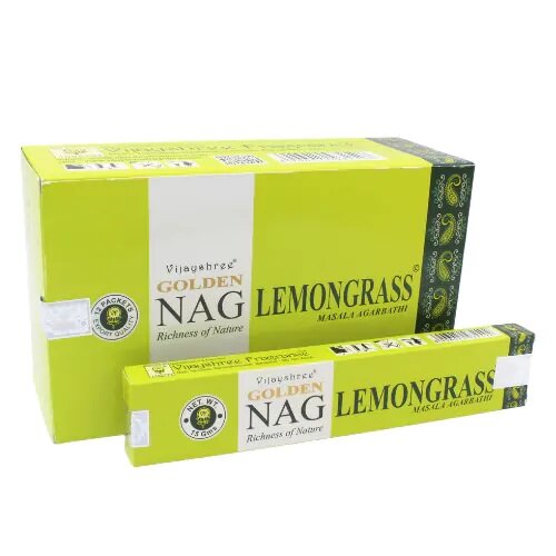 golden nag lemongrass wierook