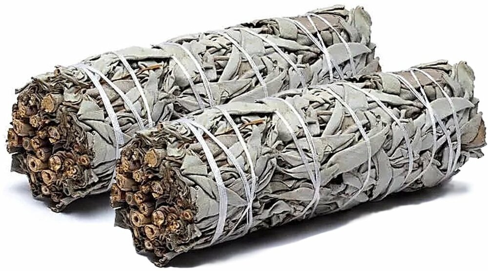 witte salie smudge stick S 2 stuks
