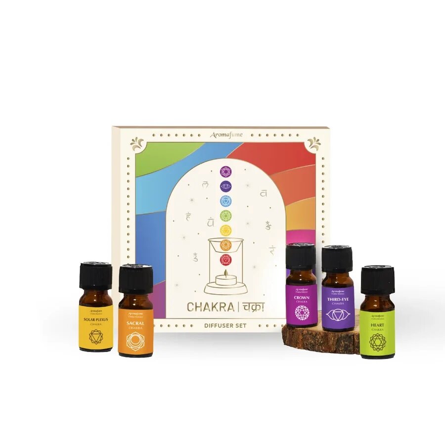 aromafume chakra olie set