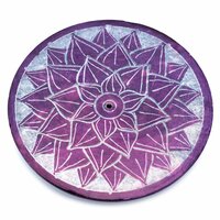 set van 7 chakra wierookbranders zeepsteen 