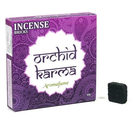 aromafume orchid karma wierookblokjes