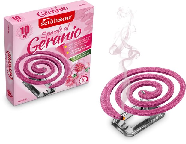 geranium spiraal wierook
