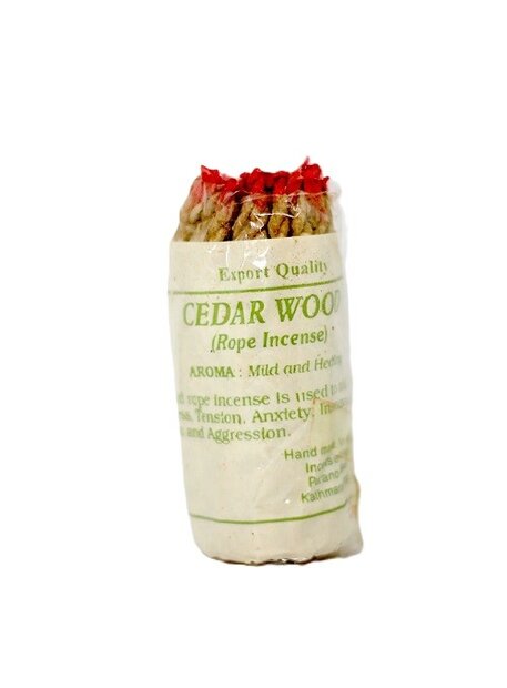 cedar touw wierook