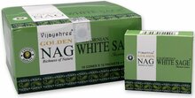 golden nag white sage wierookkegels