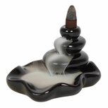 Backflow wierookbrander stenen keramiek 7,5 cm Backflow wierookbrander stenen keramiek 7,5 cm