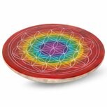 Flower of Life chakra wierookbrander zeepsteen 10cm Flower of Life chakra wierookbrander zeepsteen 10cm